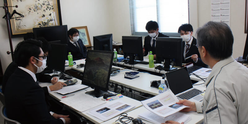 入社式・研修スタート